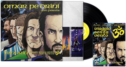 Omar Pedrini: Viaggio Senza Vento - Live - LP + Comic Book - VINYL LP