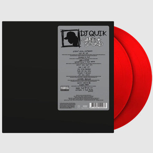 DJ Quik: Safe & Sound - Limited 180-Gram Translucent Red Colored Vinyl - VINYL LP