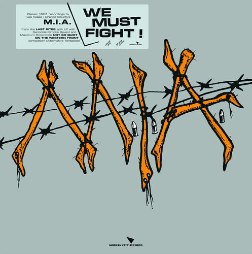 M.I.A.: We Must Fight! - Hand-screened Cover Version - VINYL LP