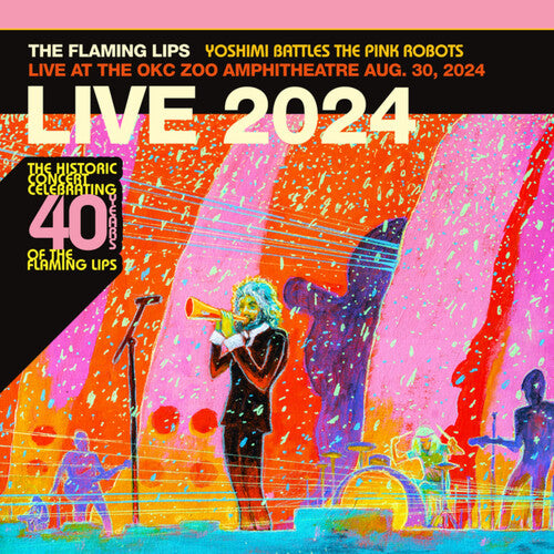 The Flaming Lips: Yoshimi Battles The Pink Robots Live At The OKC Zoo Amphitheatre, Aug. 30, 2024 - COMPACT DISCS