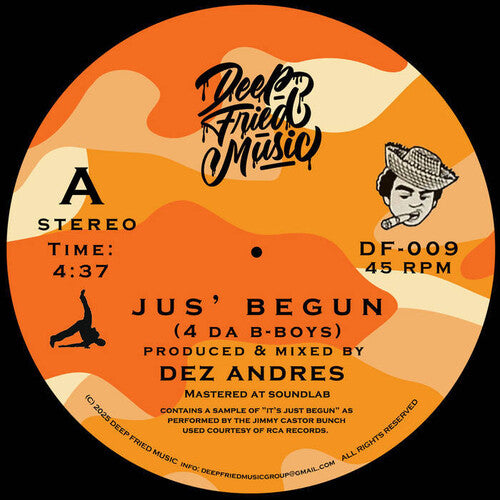 Andres, Dez: Jus' Begun - 7-INCH SINGLE