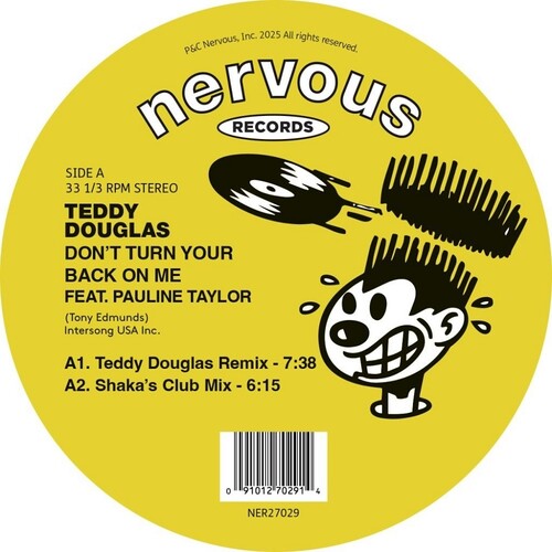 Douglas , Teddy: Don't Turn Your Back On Me - 12-INCH SINGLE