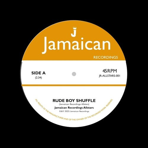 Jamaican Recordings Allstars: Rude Boy Shuffle - 7-INCH SINGLE