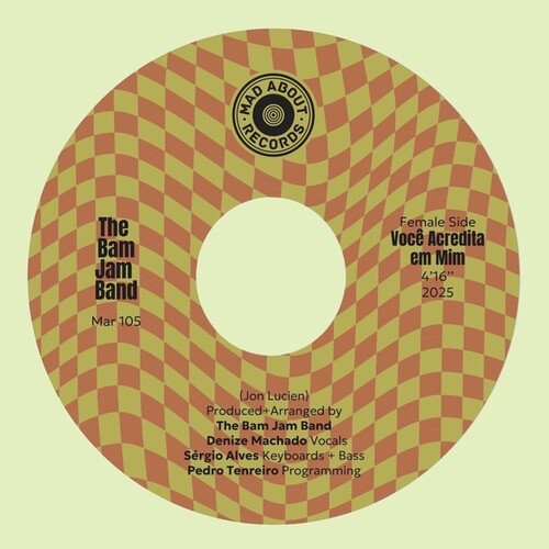 Bam Jam Band: Voce Acredita Em Mim/Would You Believe In Me - 7-INCH SINGLE