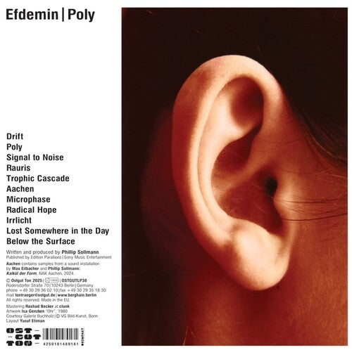 Efdemin: Poly - VINYL LP