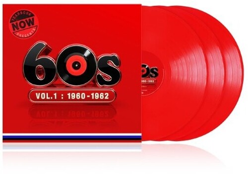 Now Yearbook Presents the 60s Volume 1: 1960-1962: Now Yearbook Presents The 60s - Volume 1: 1960-1962 / Various - Bright Red Colored Vinyl - VINYL LP