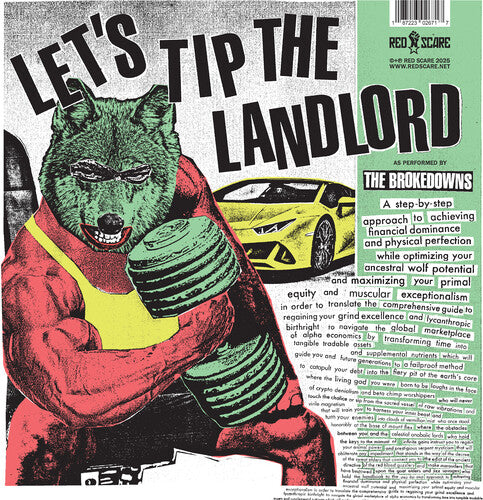 The Brokedowns: Let's Tip The Landlord - COMPACT DISCS