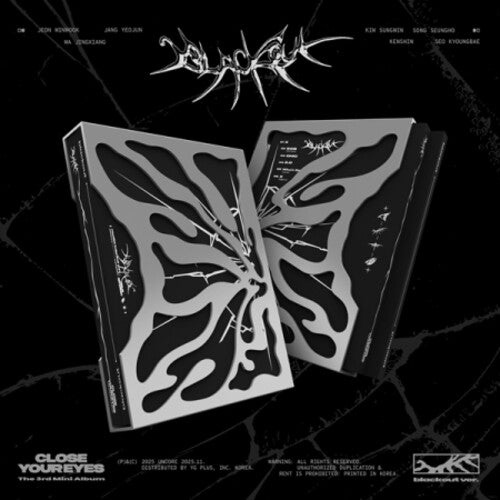 Close Your Eyes: Blackout - Blackout Version - incl. Photobook, Postcard Set, Selfie Photocards, Stickers + Folded Poster - COMPACT DISCS