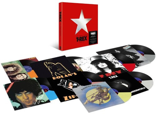 T.Rex: The Studio Albums 1970-1977 - Half & Half Colored Vinyl 8LP Box Set - VINYL LP