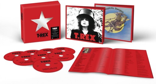 T. Rex: The Studio Albums 1970-1977 - Deluxe Packaging 8CD Box Set - COMPACT DISCS