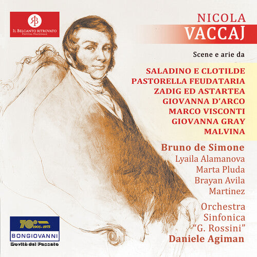 Lyaila Alamanova: Nicola Vaccaj: Scenes and arias from operas - COMPACT DISCS