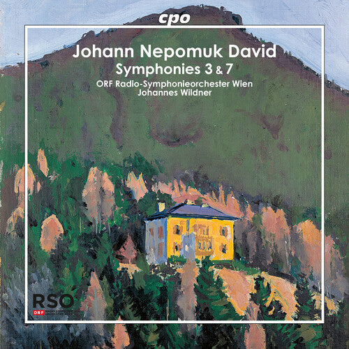 ORF Radio-Symphonieorchester Wien: Johann Nepomuk David: Symphonies 3 & 7 - COMPACT DISCS