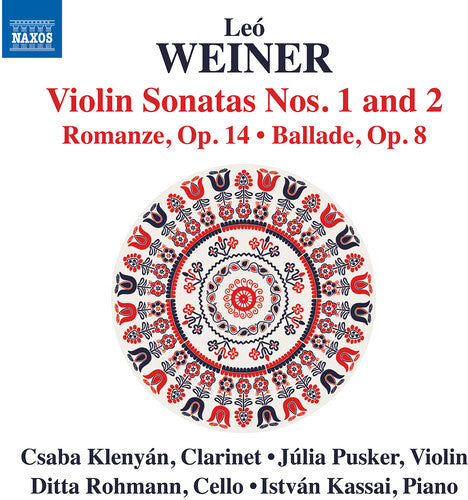 Csaba Klenyan: Weiner: Violin Sontas Nos. 1-2; Romanze; Ballade - COMPACT DISCS