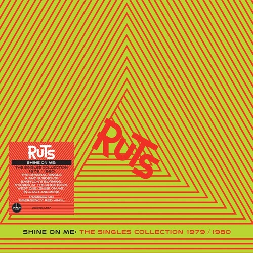 Ruts: Shine On Me: The Singles Collection 1979-1980 - 140-Gram 'Emergency Red' Translucent Colored Vinyl - VINYL LP