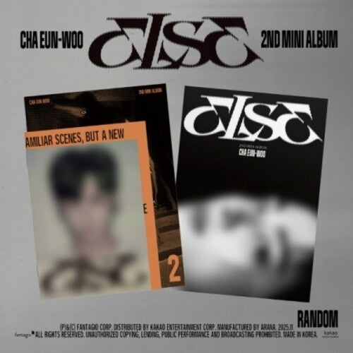 Cha Eun Woo: Else - Random Cover - incl. Photobook, Postcard, Instant Photo, Sticker, Postcard, 2 Stickers, Poster + More - COMPACT DISCS