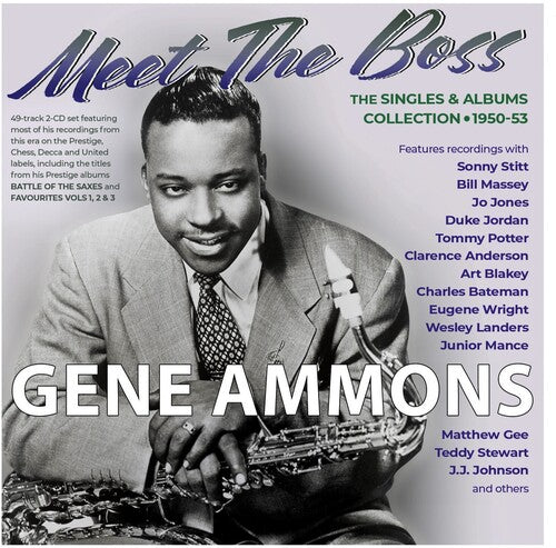 Gene Ammons: Meet The Boss: The Singles & Albums Collection 1950-53 - COMPACT DISCS