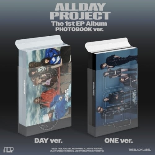 Allday Project: Allday Project - Photobook Version - Random Cover - incl. Photobook, 2 Photocards, Group Photocard, Fragrance Card, Sticker + Folded Poster - COMPACT DISCS