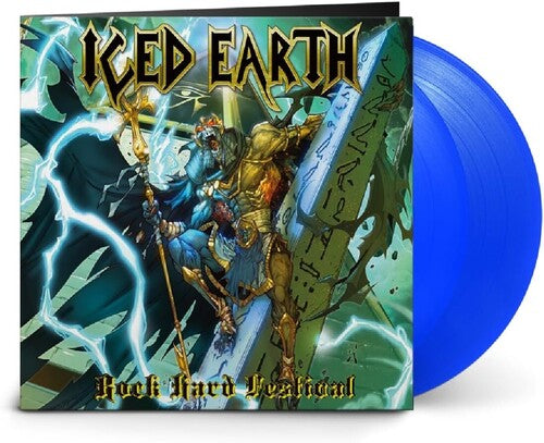 Iced Earth: Rock Hard Festival - Ltd Transparent Blue Vinyl - VINYL LP