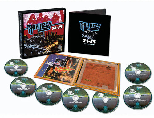 Thin Lizzy: 74-75: Night Life / Fighting - CD Boxset with Blu-Ray - COMPACT DISCS