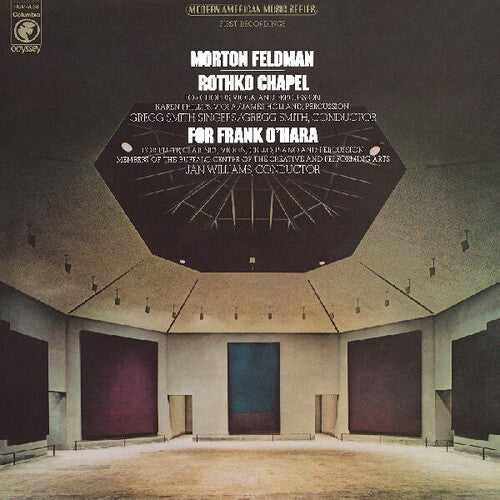 Feldman, Morton: Rothko Chapel / For Frank O'Hara - VINYL LP