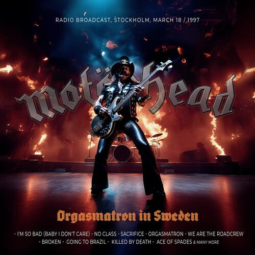 Motorhead: Orgasmatron in Sweden - COMPACT DISCS