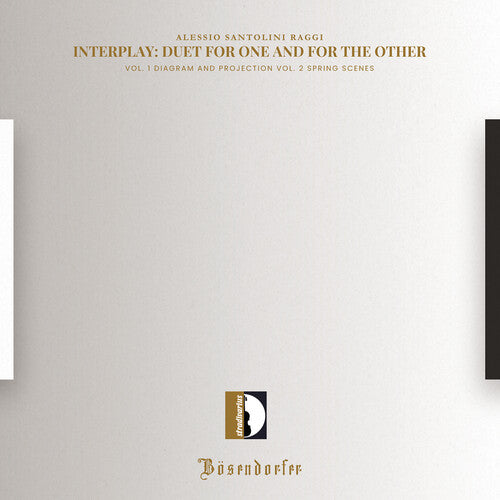 Alessio Santolini Raggi: Alessio Santolini Raggi: Interplay - Duet for One and for The Other - COMPACT DISCS