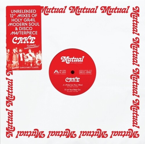 Cake: Make Up your Mind/Let Your Body Go - 12-INCH SINGLE