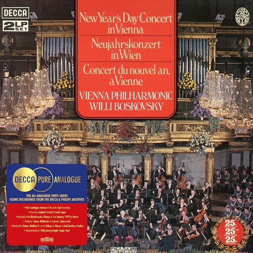 Wiener Philharmoniker: New Years Day Concert in Vienna 1979 (Decca Pure) - VINYL LP