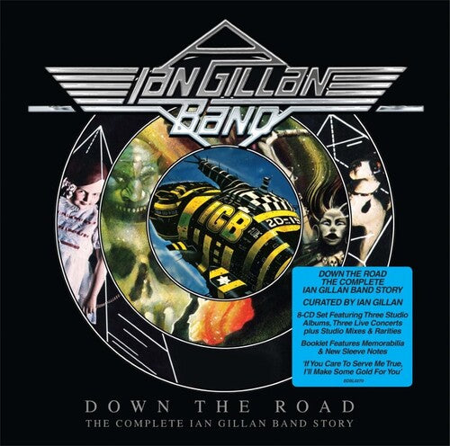 Ian Gillan Band: Down The Road: The Complete Ian Gillan Band Story - Deluxe 8CD Boxset - COMPACT DISCS