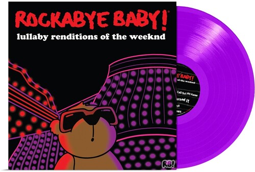Rockabye Baby!: Lullaby Renditions Of The Weeknd - Violet - VINYL LP
