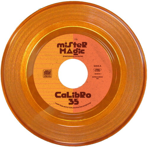 Calibro 35: Mister Magic / Vitamin C - Orange - VINYL LP