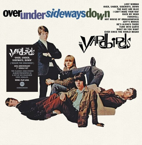 The Yardbirds: Over Under Sideways Down: Roger The Engineer 60th Anniversary - Limited Edition Boxset with Six Coloured Vinyl 7-Inch Singles - 7-INCH SINGLE