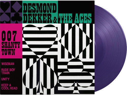Dekker, Desmond & the Aces: 007 Shanty Town - Limited 180-Gram Purple Colored Vinyl - VINYL LP
