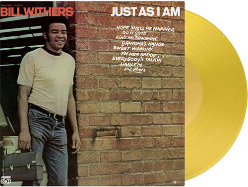 Withers, Bill: Just As I Am - Limited 180-Gram Translucent Yellow Colored Vinyl - VINYL LP