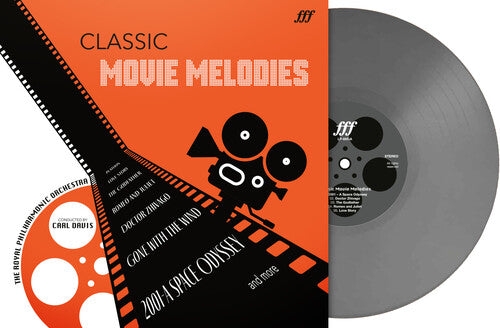 Royal Philharmonic Orchestra: Classic Movie Melodies (The Godfather, Gone With The Wind, Dr. Zhivago Etc.) - Grey Vinyl - VINYL LP