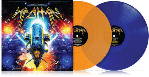 Many Faces of Def Leppard / Var - Orange & Blue: The Many Faces Of Def Leppard / Various - Orange & Blue Vinyl - VINYL LP