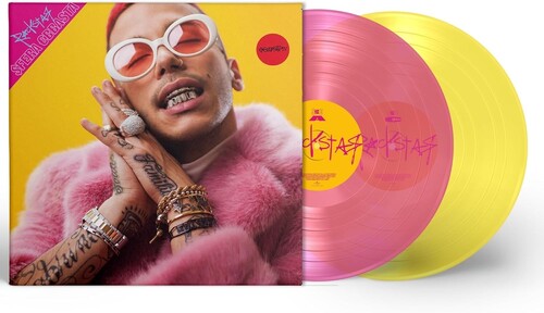 Sfera Ebbasta: Rockstar ($elebration) - Pink & Yellow Vinyl - VINYL LP