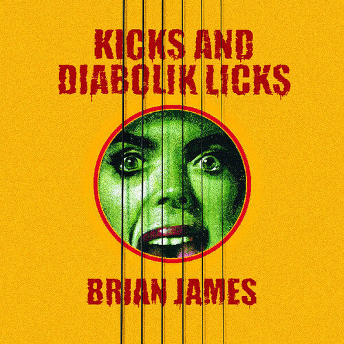 Brian James: Kicks...And Diabolik Licks - VINYL LP