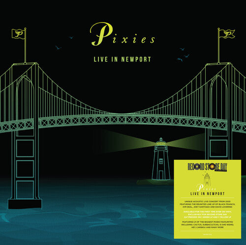 Pixies: Live In Newport - Limited RSD 2026 Green & Yellow Colored Vinyl - VINYL LP