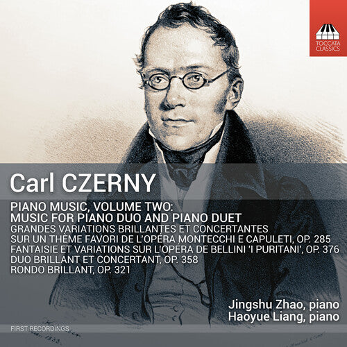 Jingshu Zhao: Carl Czerny: Piano Music, Vol. 2 - COMPACT DISCS