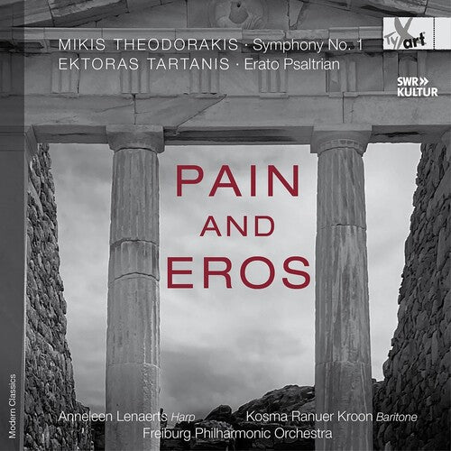 Anneleen Lenaerts: Pain and Eros – Orchestral Works by Theodorakis and Tartanis - COMPACT DISCS