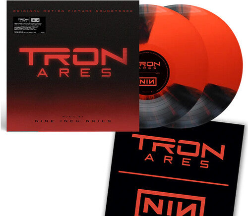 Nine Inch Nails: Tron: Ares (Original Soundtrack) - Limited Red & Black Marble Colored Vinyl - VINYL LP