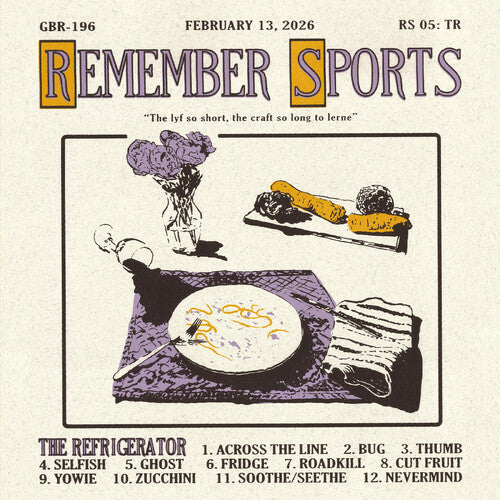 Remember Sports: The Refrigerator (CUSTARD OPAQUE VINYL) - VINYL LP