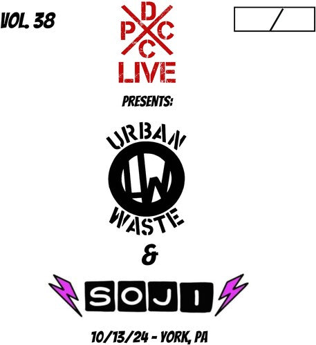 Urban Waste & Soji: DCxPC Live Vol. 38 - VINYL LP