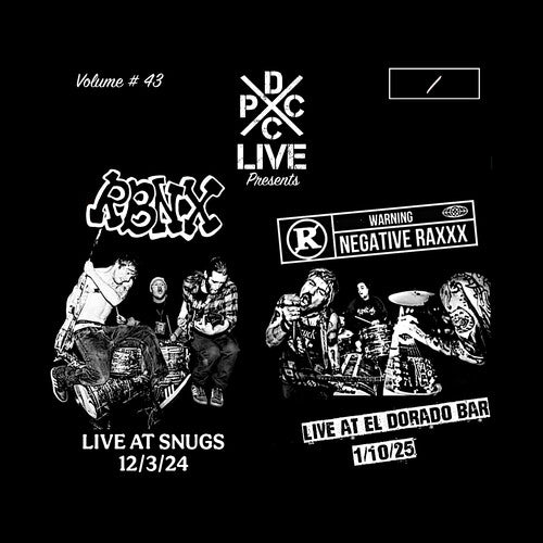 Rbnx & Negative Raxxx: DCxPC Live Vol. 43 - VINYL LP