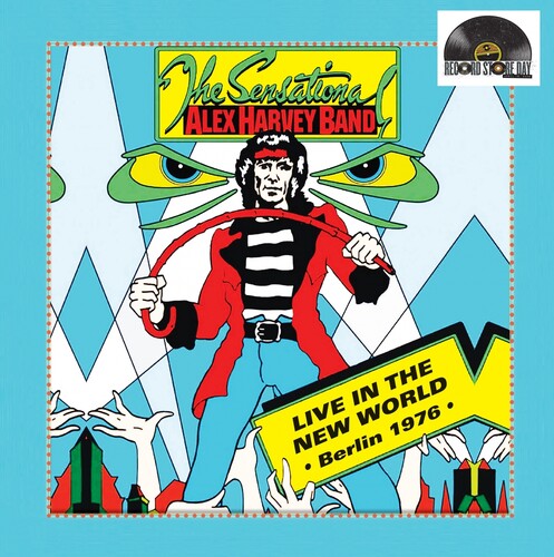 Harvey, Alex / Sensational Alex Harvey Band: Live In The New World: Berlin '76 - 180gm Transparent Turquoise Vinyl - VINYL LP