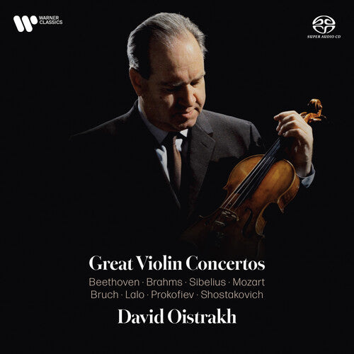David Oistrakh: Great Violin Concertos by Oistrakh - SUPER-AUDIO CD