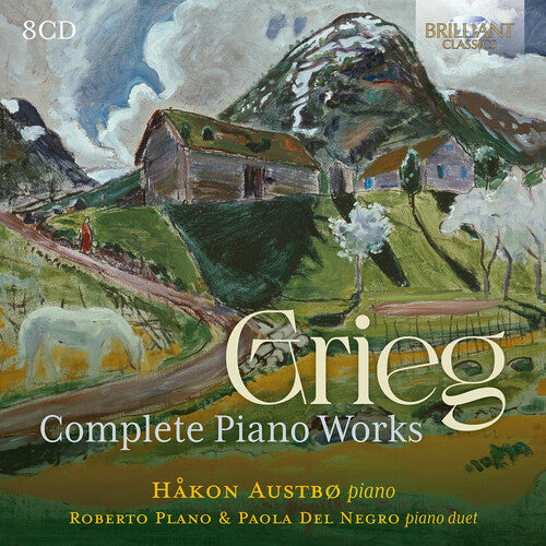 Hakon Austbo: Grieg: Complete Piano Works - COMPACT DISCS