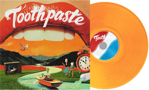 Crystal Tides: Toothpaste - Orange Colored Vinyl - VINYL LP