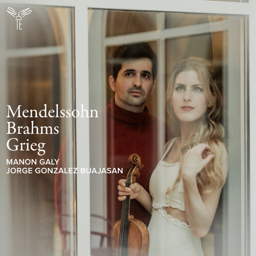Manon Galy: Mendelssohn, Brahms & Grieg: Violin Sonatas - COMPACT DISCS